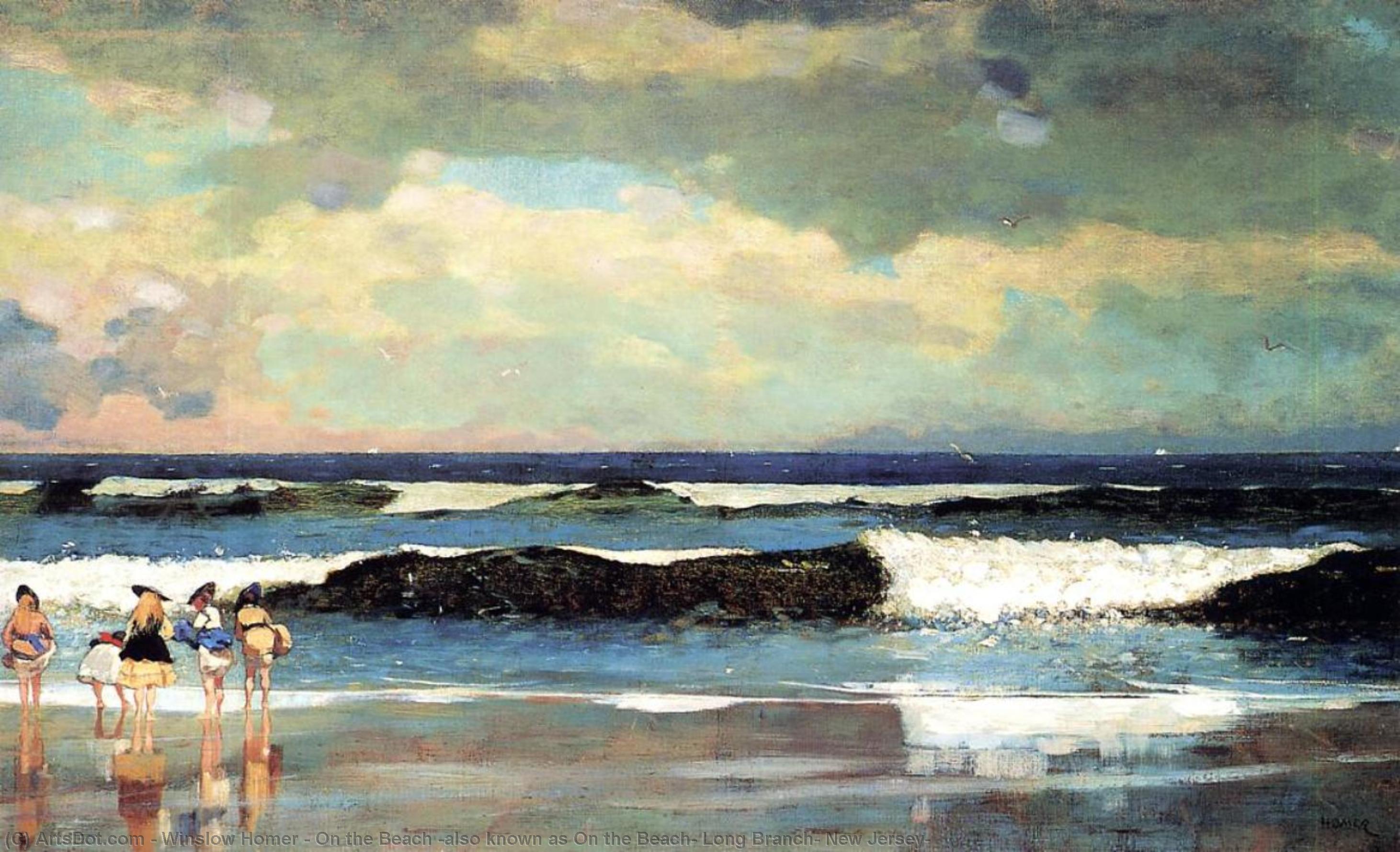 Am Strand — Winslow Homer