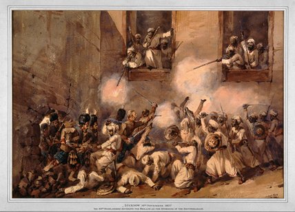Highlanders Entering The Breach — Orlando Norie