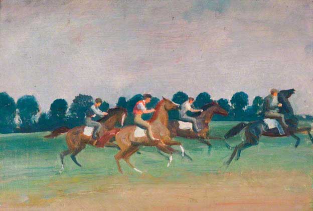 Warren Hill, Newmarket — Sir Alfred James Munnings