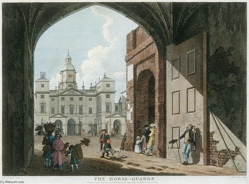 The Horse Guards - — Michael Angelo Rooker