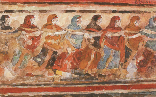 Dancing Girls — Vasily Ivanovich Surikov