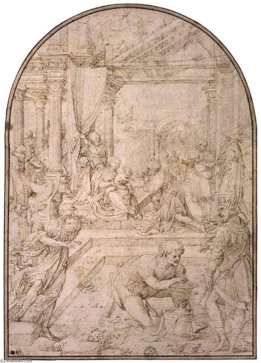 The Adoration Of The Magi — Jan Gossart