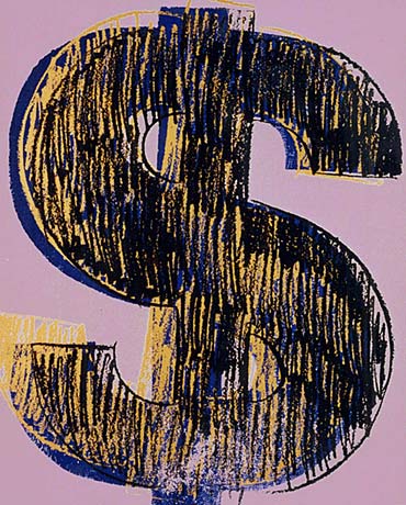 Dollar Sign — Энди Уорхол