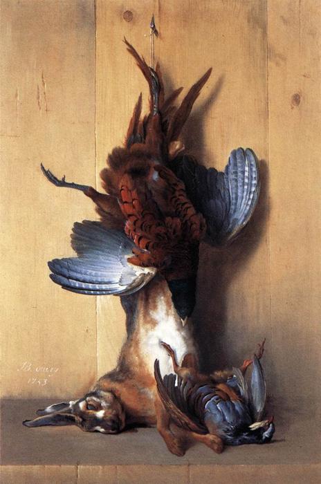 Still-life With Pheasant — Žan-batist Odri