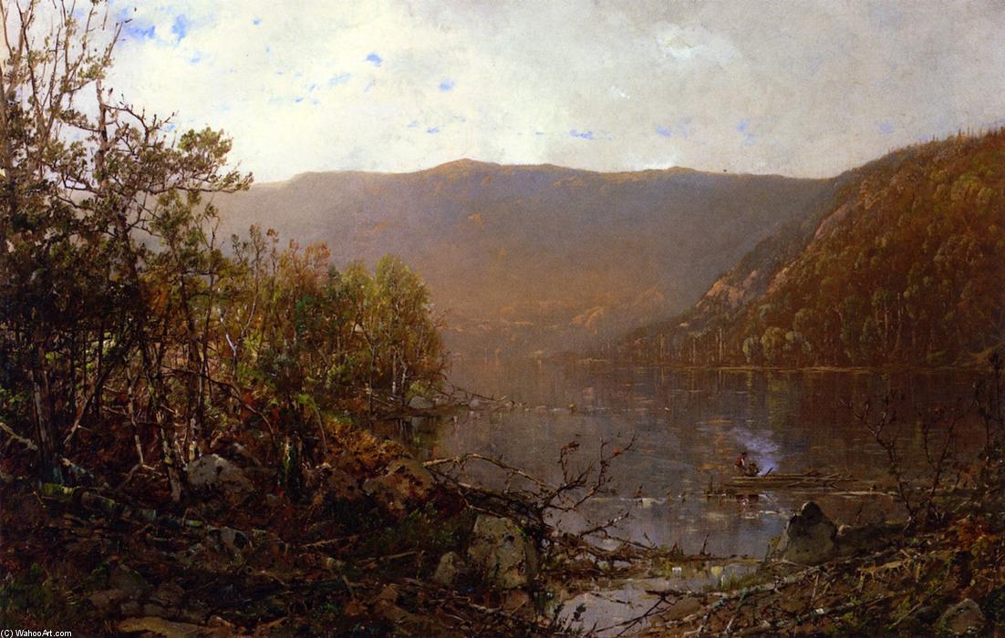 Fishing In The Adirondacks — William Louis Sonntag