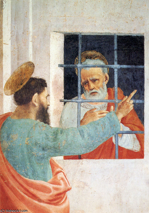 St Peter Visited In Ja By St Paul — Filippino Lippi