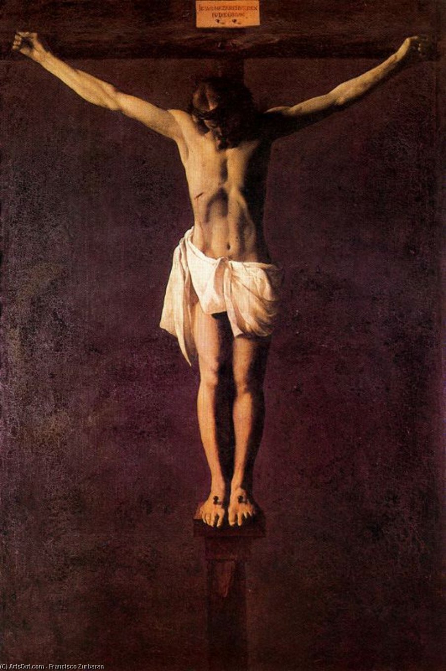 Cristo, Muerto En La Cruz — Francisco De Zurbarán