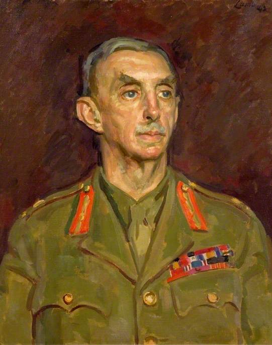 Lieutenant General Sir William Dobbie (1879–1964), Gcmg, Kcb, Dso — Henry Lamb