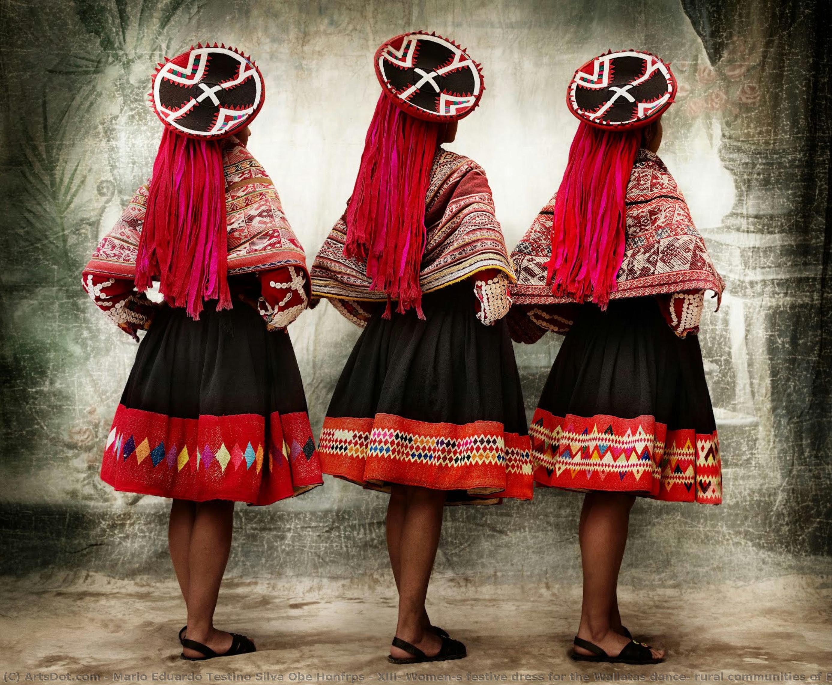Xiii, Women´s Festive Dress For The Wallatas Dance, Rural Communities Of Patacancha And Willoc, District Of Ollantaytambo, Province Of Urubamba, Cusco, Peru 2010 — Mario Testino