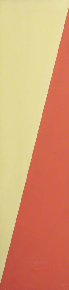Blue Curve, Yellow Circle (polyptych, Panel 2 Of 6) — Susan Allen