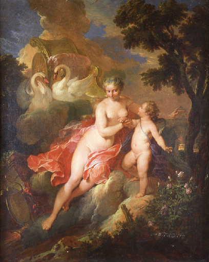 Vénus Et L'amour — Nicolas Bertin