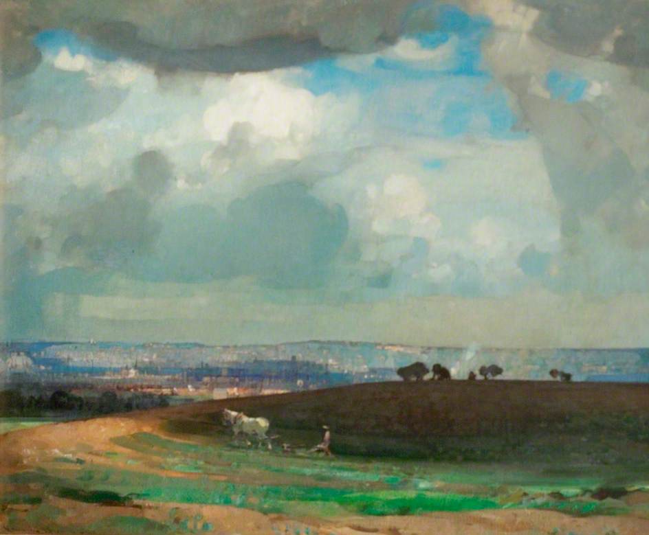 May Morning, Nottingham — Sir John Alfred Arnesby Brown