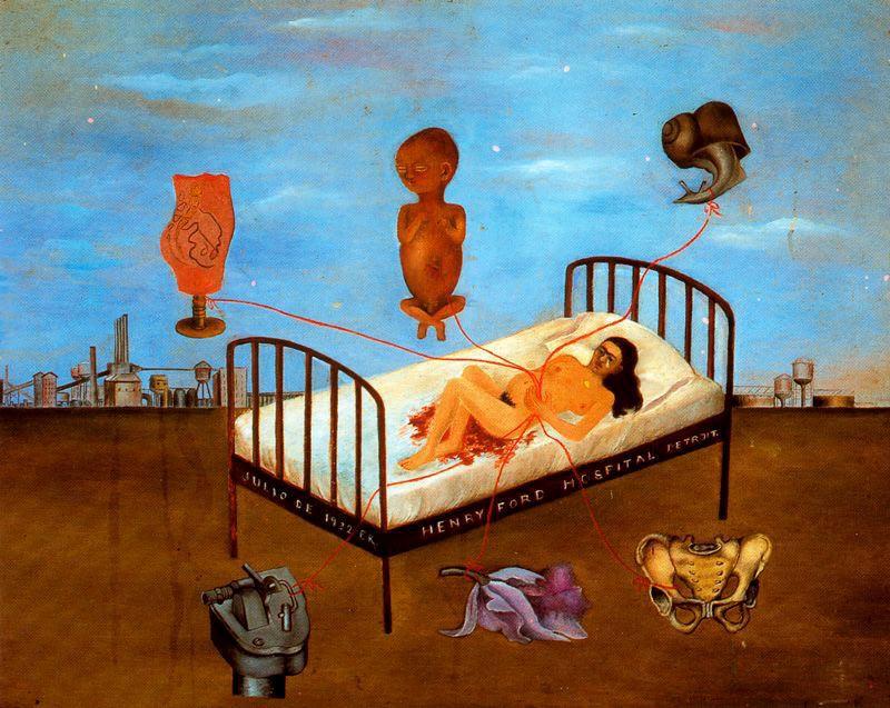 Henry Ford Hospital — Frida Kahlo