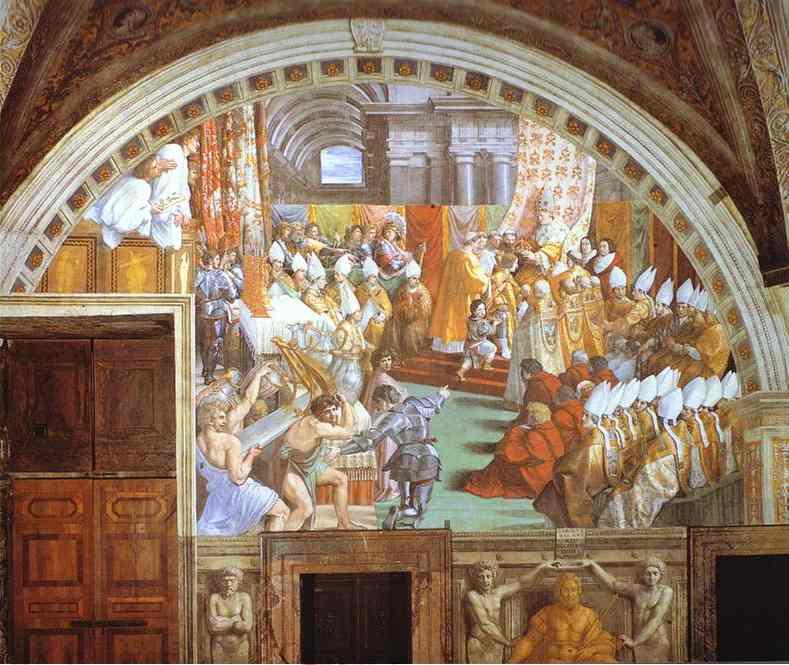 The Coronation Of Charlemagne — Рафаэль