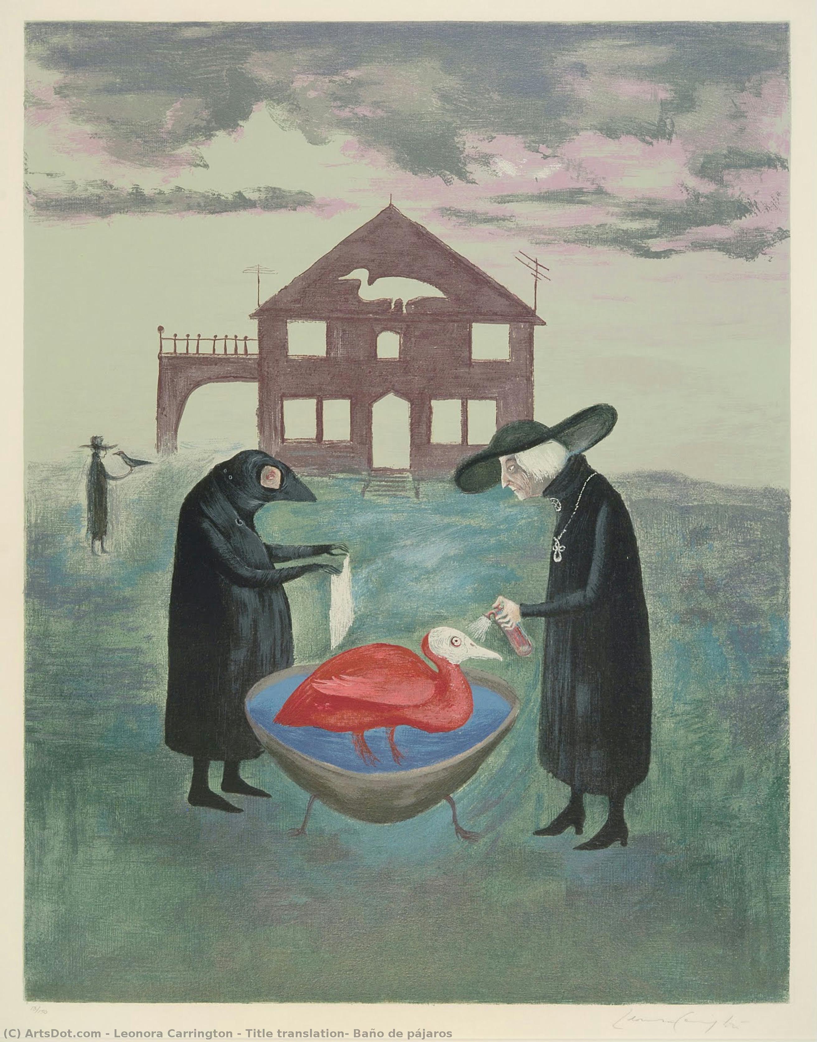 Title Translation: Baño De Pájaros — Leonora Carrington