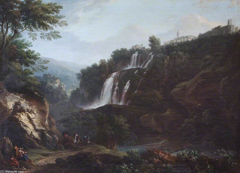 The Great Cascade At Tivoli — Giovanni Battista Busiri