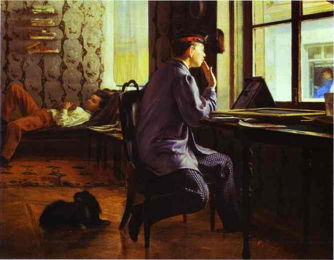 Preparation For The Examination — Ilya Yefimovich Repin