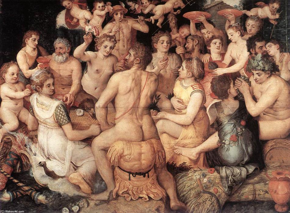 Banquet Of The Gods — Frans Floris