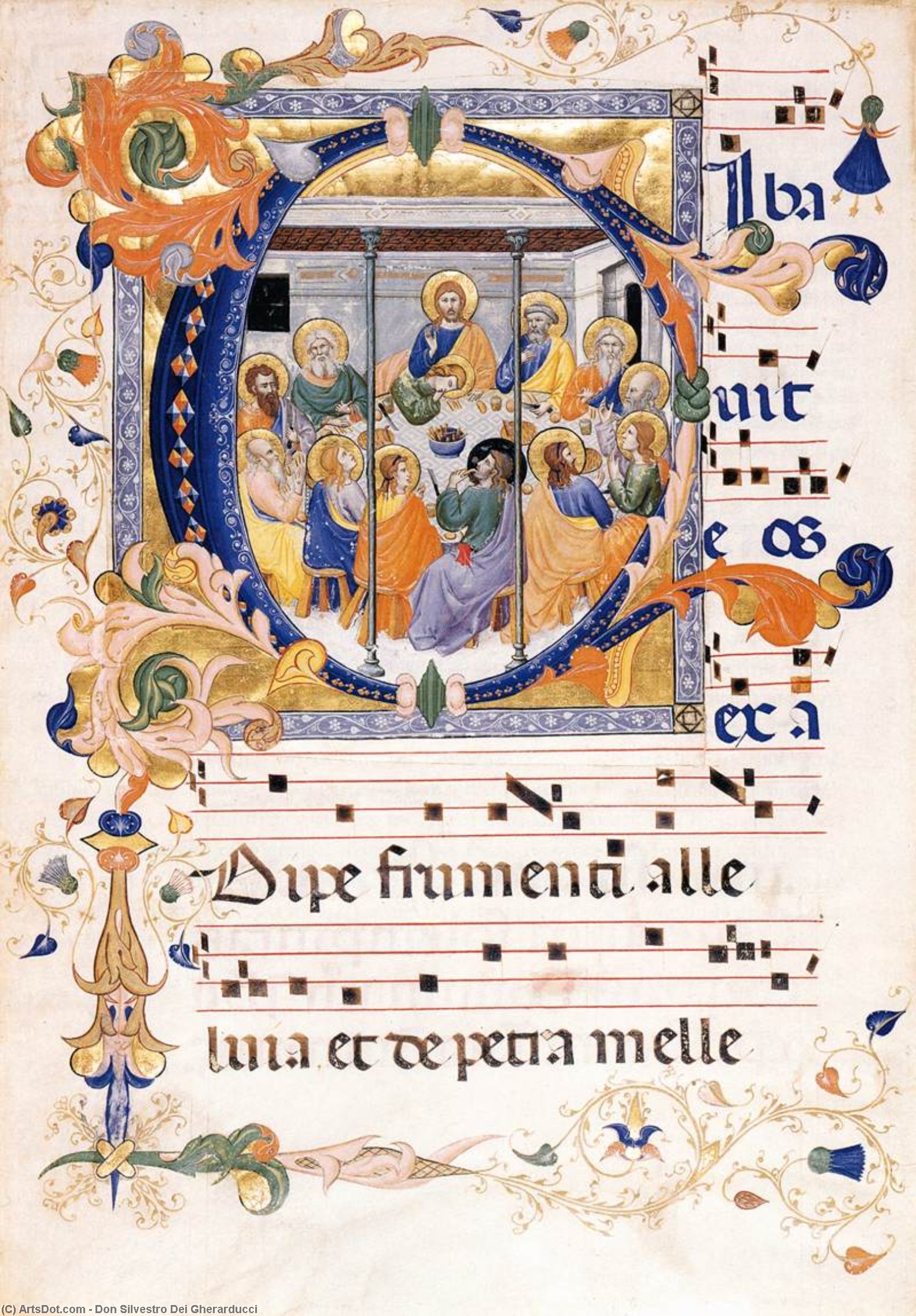 Gradual 2 For San Michele A Murano (folio 78) — Don Silvestro Dei Gherarducci