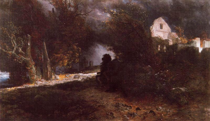 La Chevauchée De La Mort (l'automne Et La Mort) — Arnold Böcklin