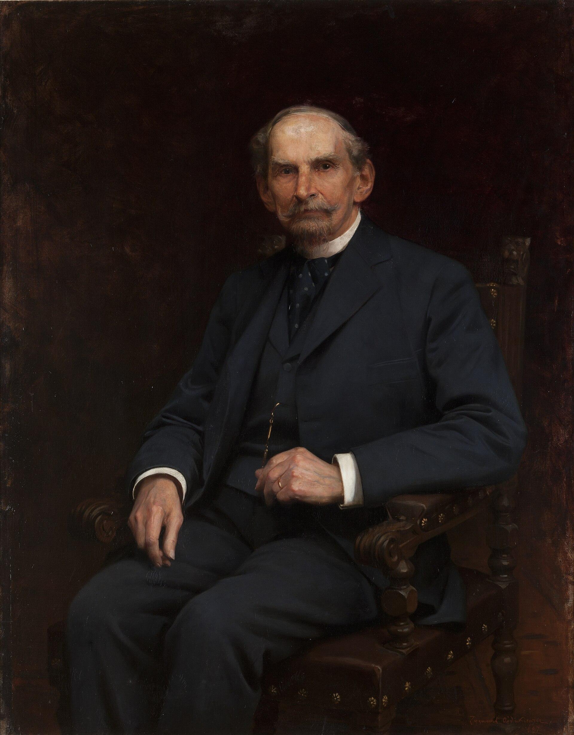 Portrait Of Florian Ziemiałkowski — Zygmunt Ajdukiewicz