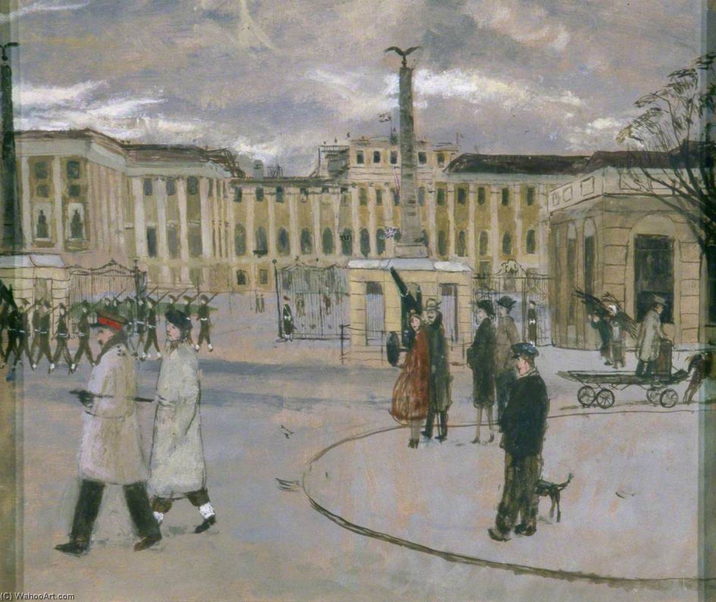 Cold Day, Schönbrunn, Vienna, Austria — Carel Victor Morlais Weight
