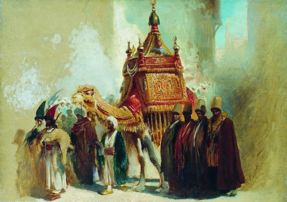The Transfer Of The Sacred Carpet From Mecca To Cairo — Konstantin Yegórovich Makovski