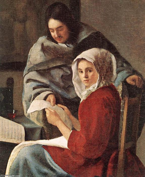 Título Traducido: La Joven Interrumpida En Su Música — Johannes Vermeer