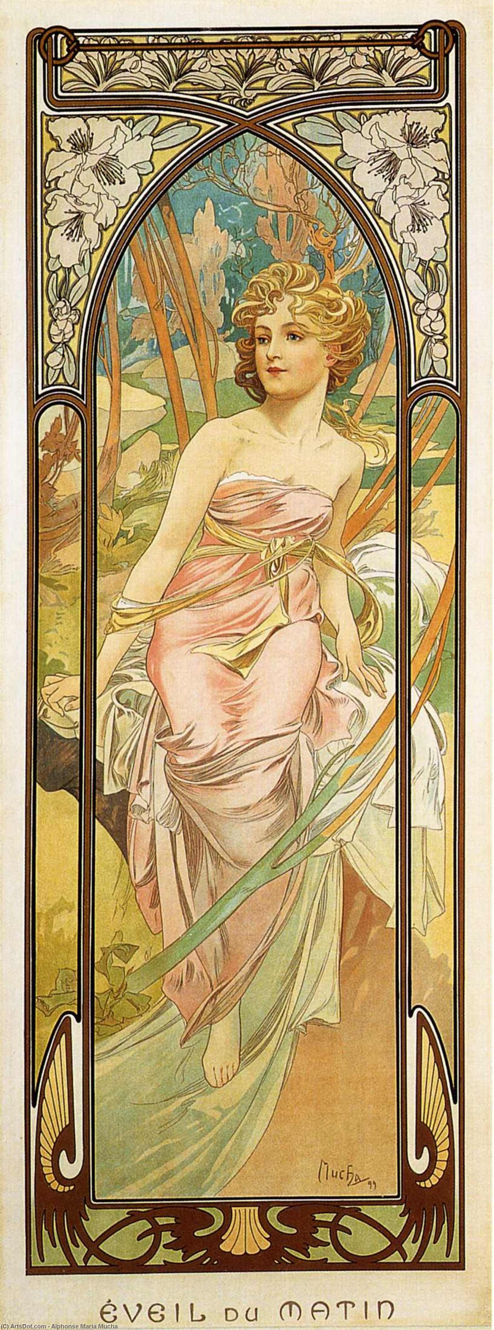 Eveil Du Matin — Alphonse Mucha