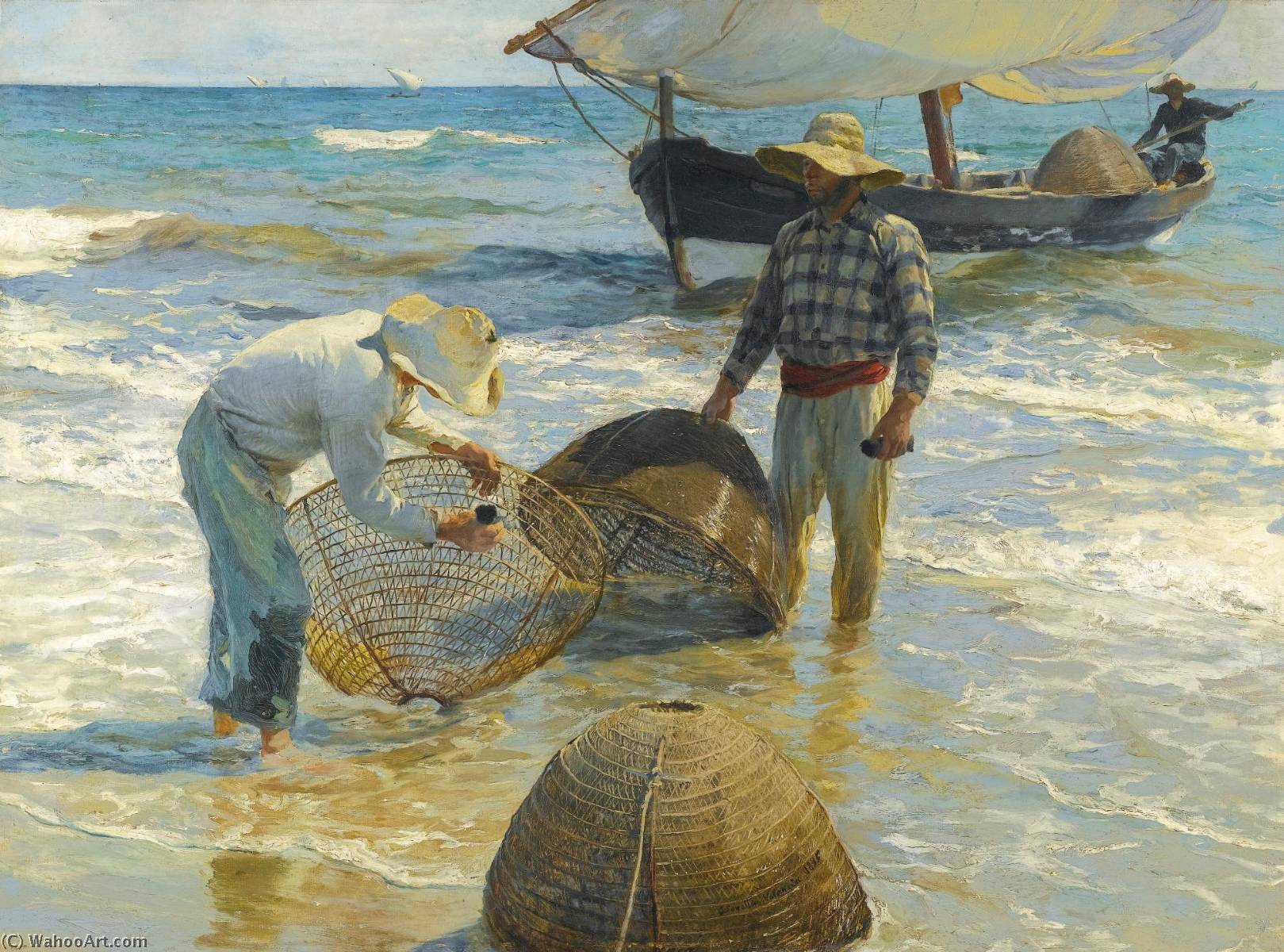 Pescadores Valencianos (valencian Fishermen) — Joaquín Sorolla Y Bastida
