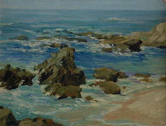 Laguna Beach, (painting) — Mary Agnes Yerkes