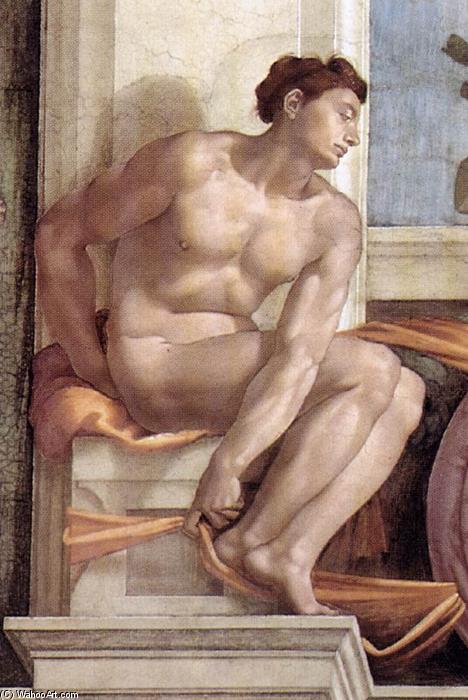 Ignudo (10) — Miguel Ángel