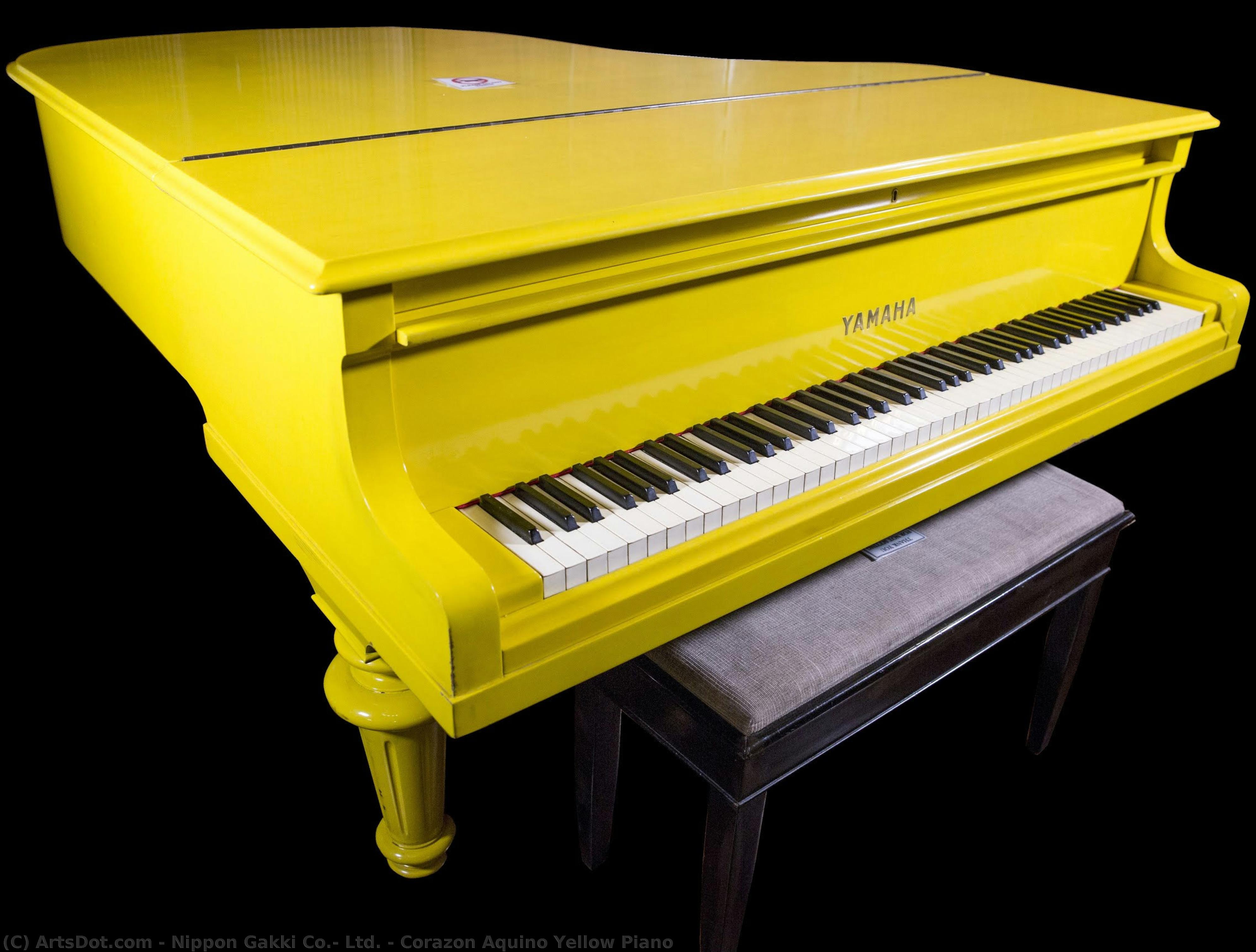 Corazon Aquino Yellow Piano — Nippon Gakki Co., Ltd.
