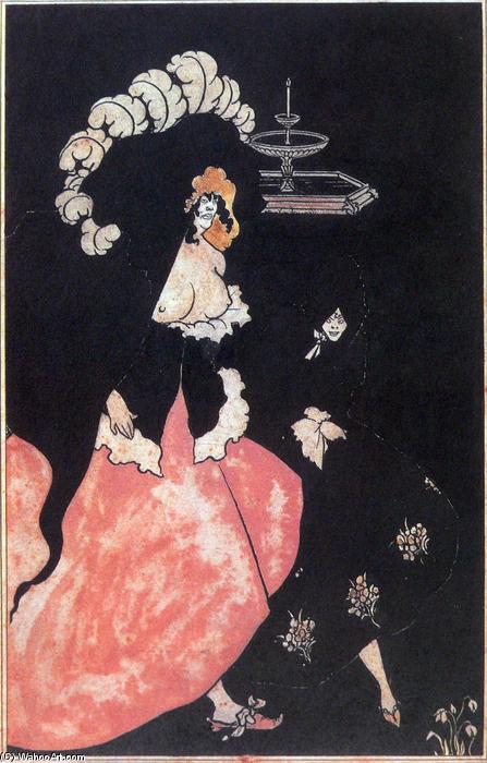 Messalina Returning Home — Aubrey Vincent Beardsley