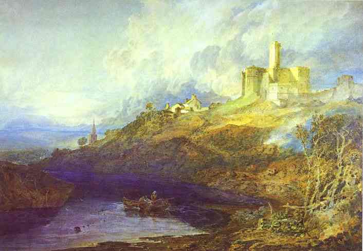 Warkworth Castle, Northumberlan — ウィリアム・ターナー