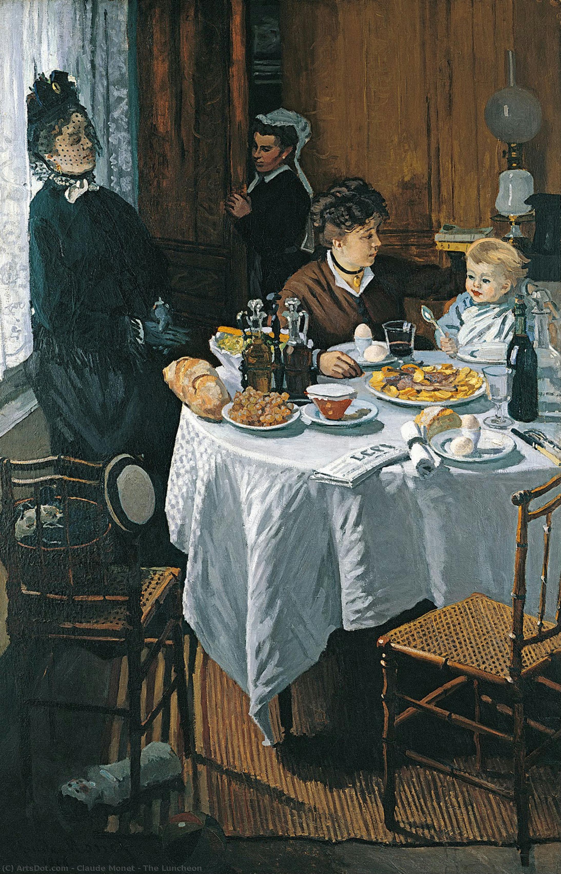 The Luncheon — Claude Monet
