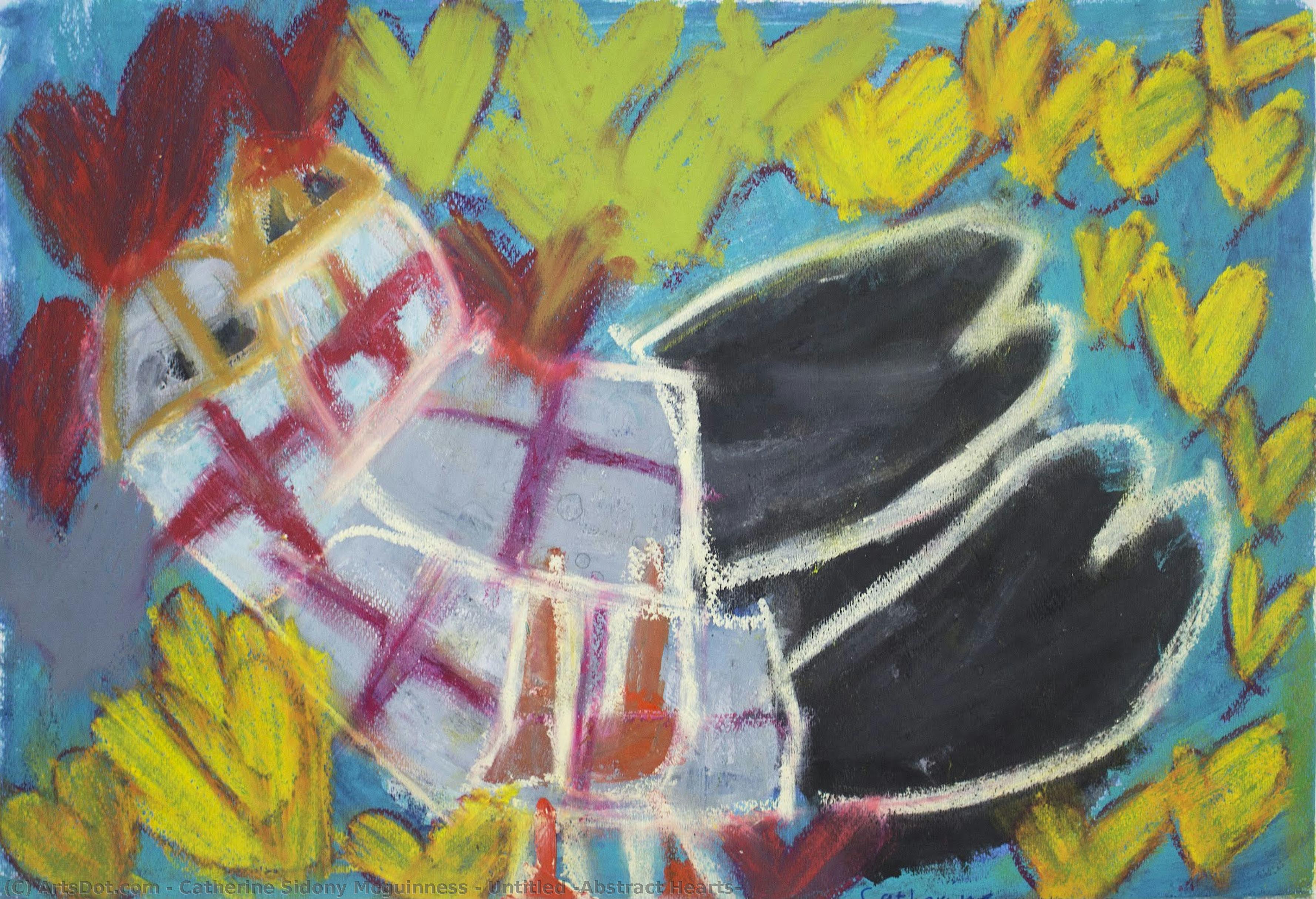 Untitled (abstract Hearts) — Catherine Sidony Mcguinness