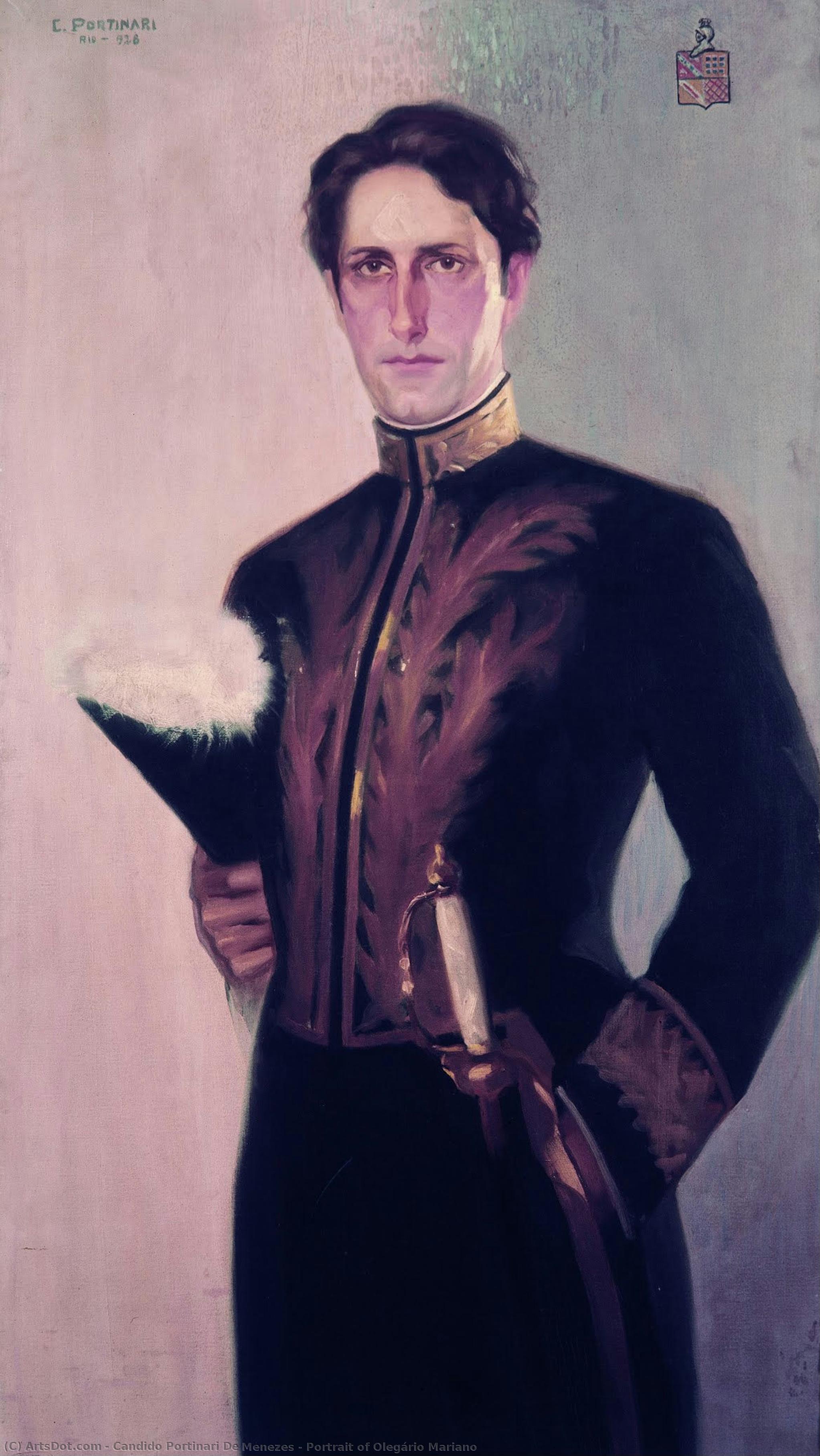 Portrait Of Olegário Mariano — Candido Portinari De Menezes