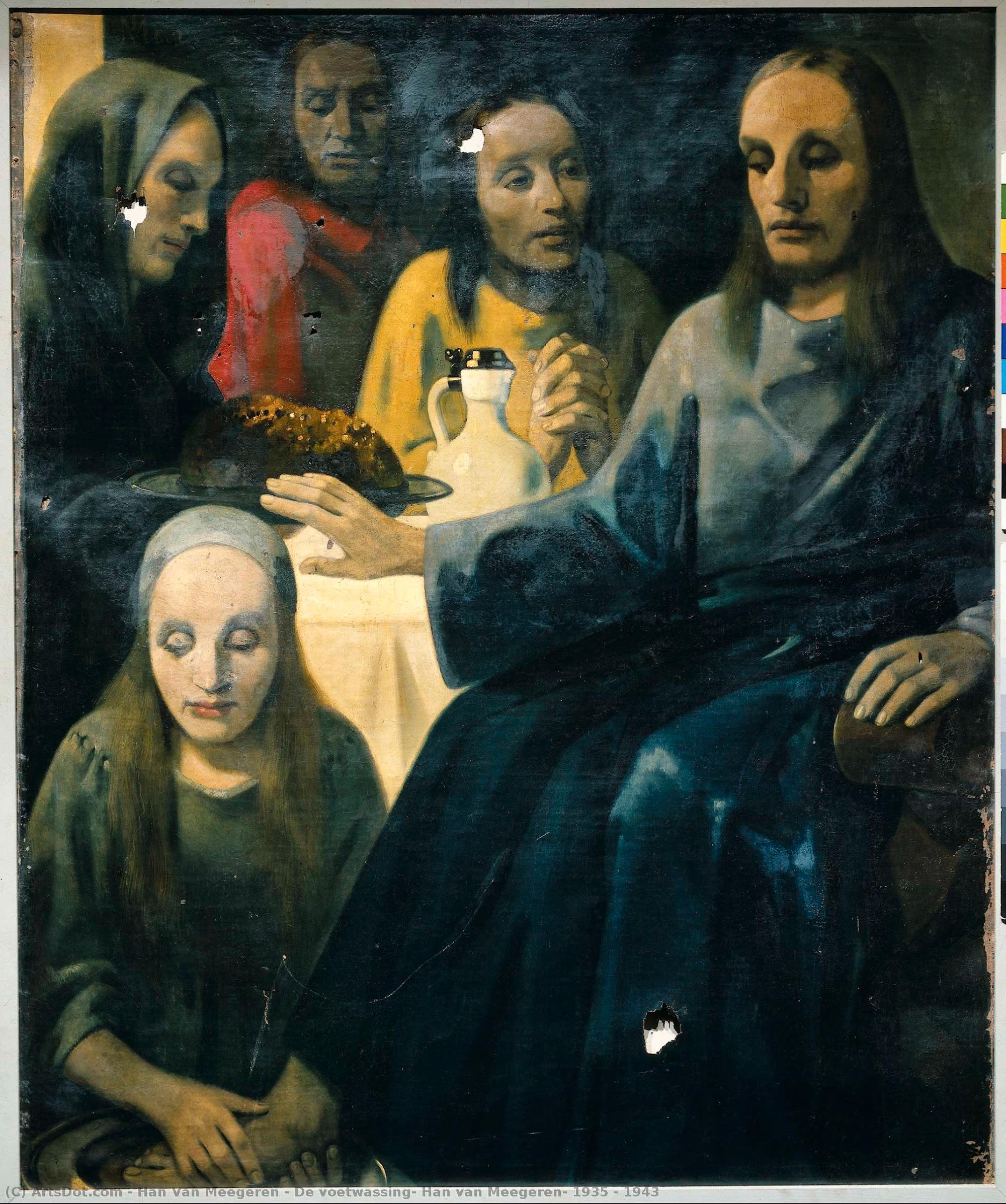 De Voetwassing, Han Van Meegeren, 1935 - 1943 — Han Van Meegeren