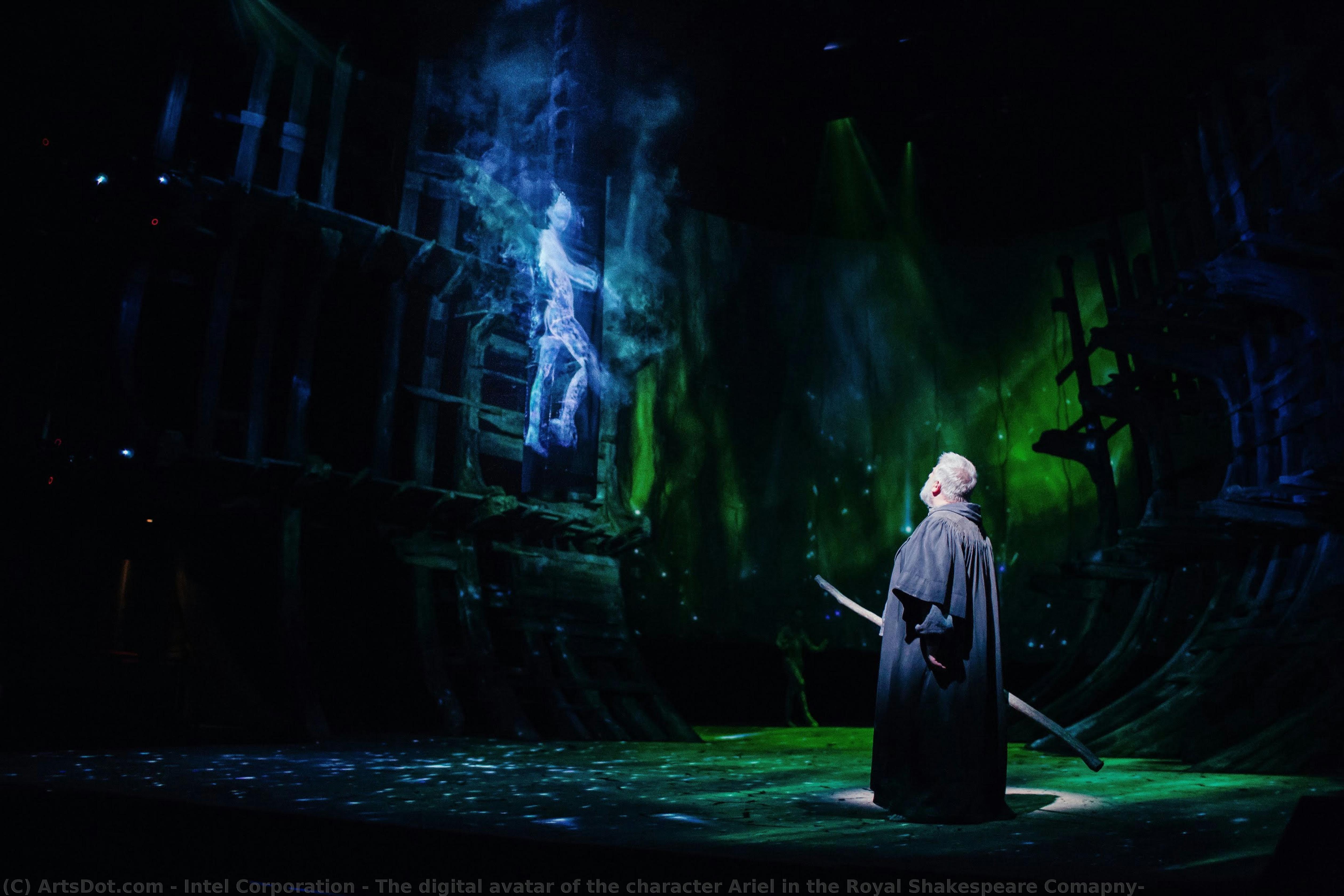 The Digital Avatar Of The Character Ariel In The Royal Shakespeare Comapny — Intel Corporation