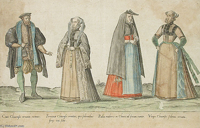 Omnium Pene Europae, Asiae, Aphricae Atque Americae Gentium Habitus_31 — Abraham De Bruyn