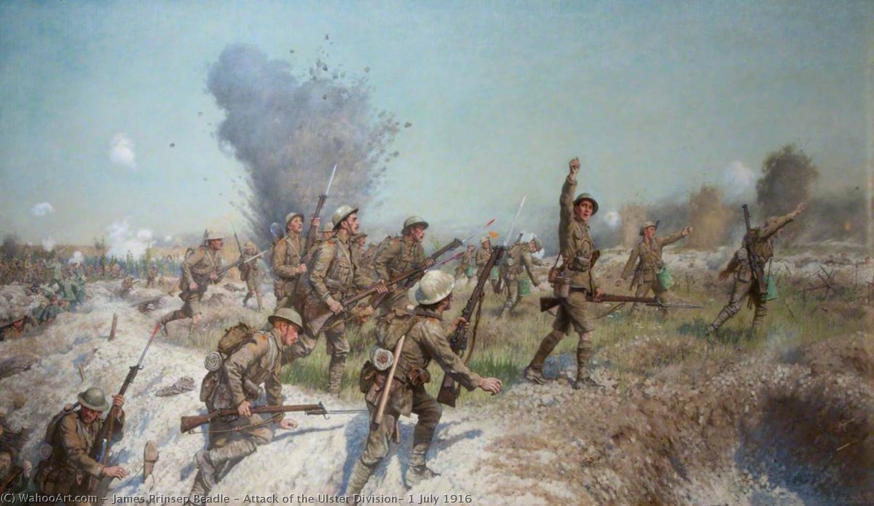 Attack Of The Ulster Division, 1 July 1916 — James Prinsep Beadle