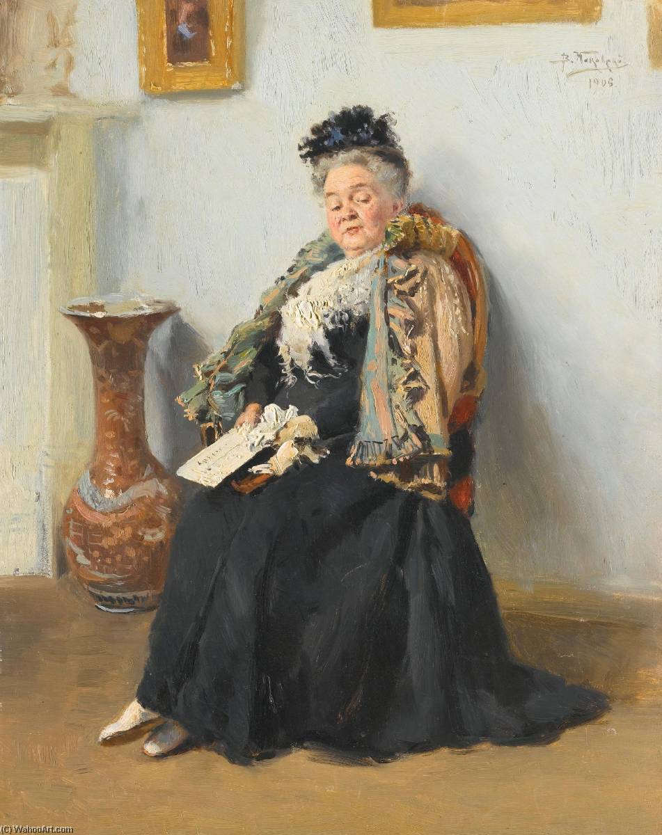 Portrait Of A Noblewoman — Vladimir Yegorovich Makovsky