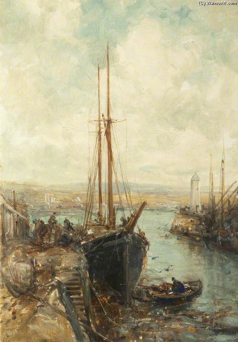 Port St Mary Harbour — William Edward Webb