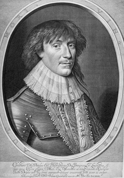 Portrait Of Christian Von Braunschweig-wolfenbüttel — Willem Jacobsz Delff