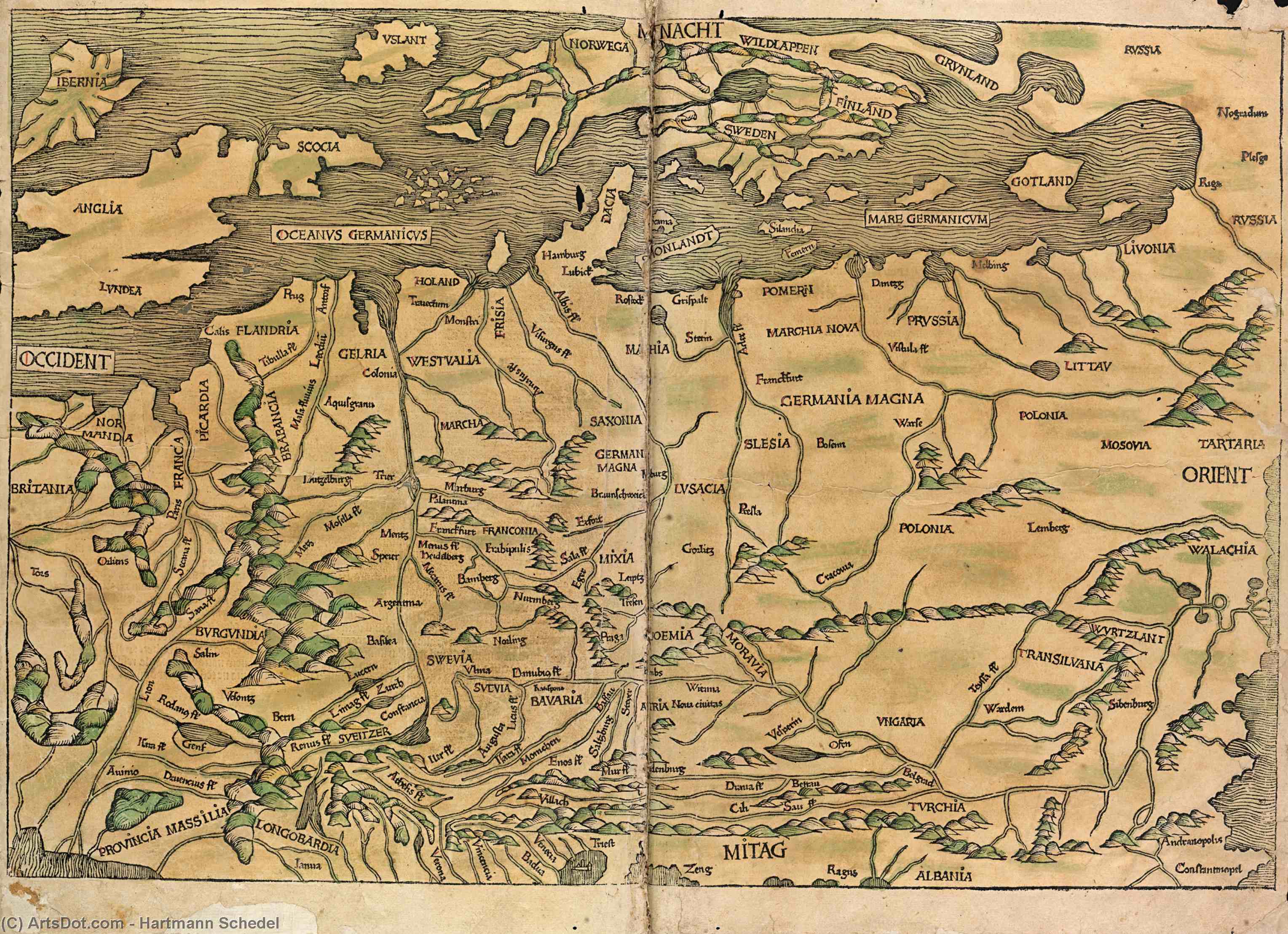Illustration From The Nuremberg Chronicle — Hartmann Schedel