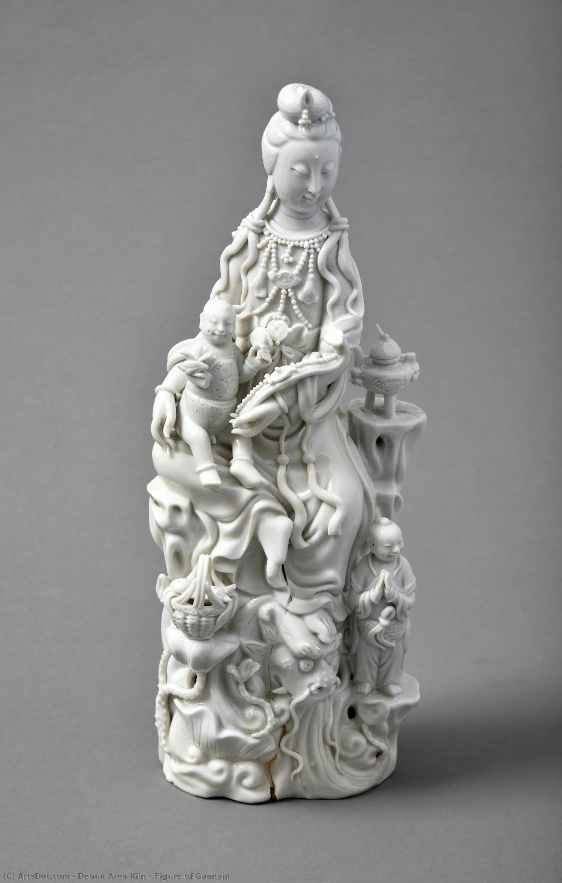 Figure Of Guanyin — Dehua Area Kiln