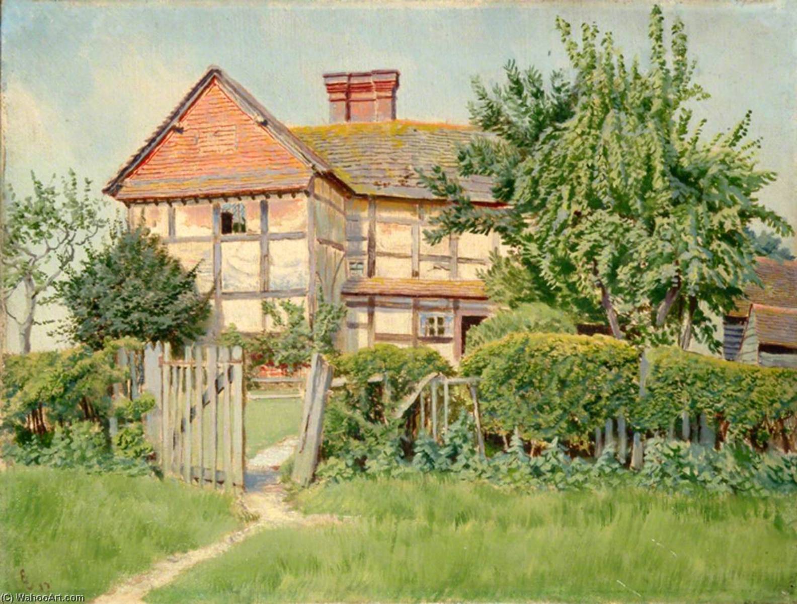 Volvens Farm, Forest Green, Surrey — Эрнест К. Кристи