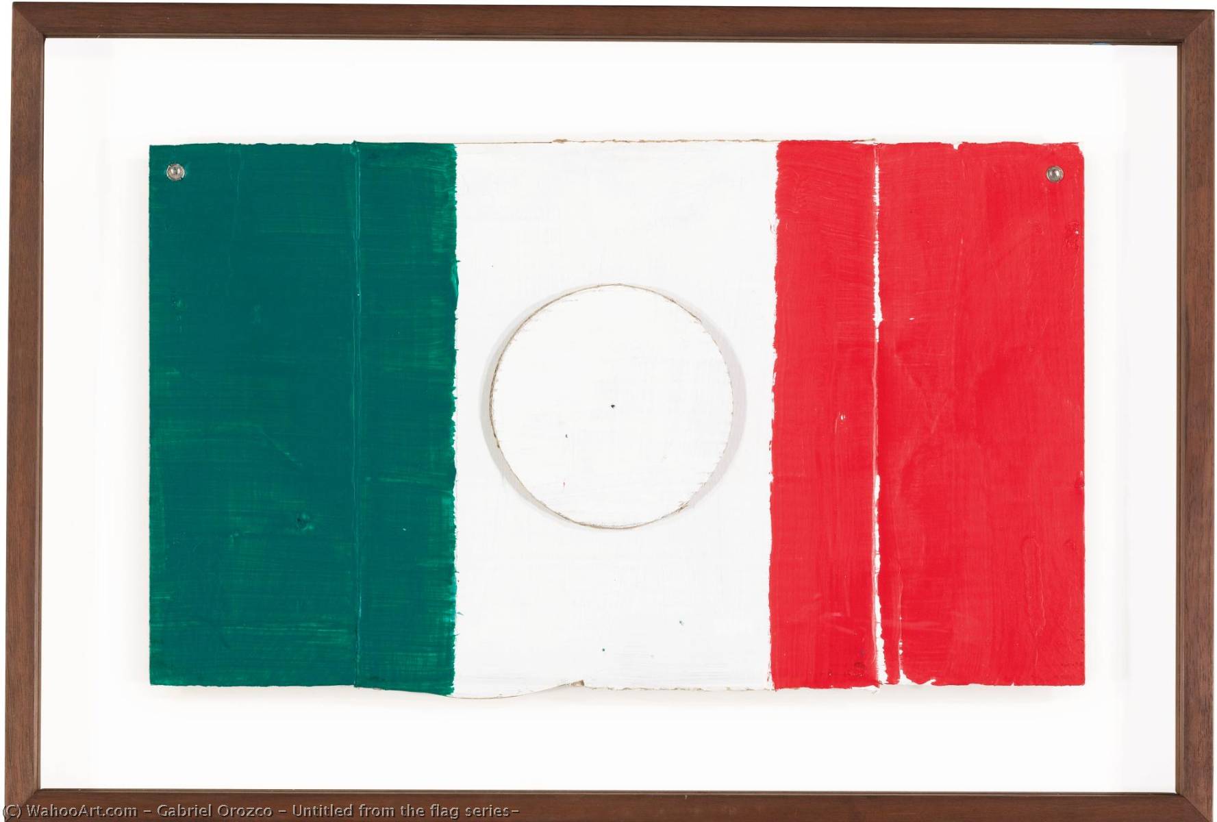 Untitled From The Flag Series' — Gabriel Orozco