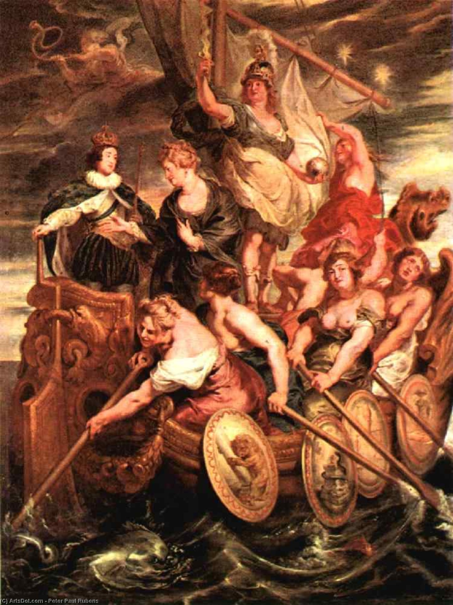 La Mayoría De Luis Xiii, Louvre — Pedro Pablo Rubens